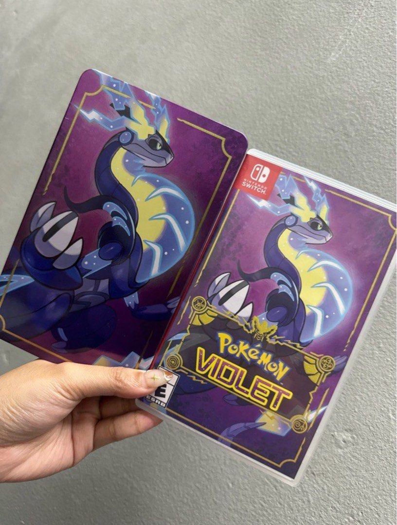 Switch Games (as pack / can buy per piece) (Category: Nintendo) located in Caloocan City. Submitted by rfac_ (Listing ID 1268860088, Image 1). Description: - Pokemon Violet (with Metal Case) ₱1,500 - Bratz: Flaunt your Fashion ₱800 - Fire Emblem: Three Houses ₱1,400 - Super Smash Bros. Ultimate ₱1,500 as pack: ₱4k (less ₱1200) rfs: sold my switch.