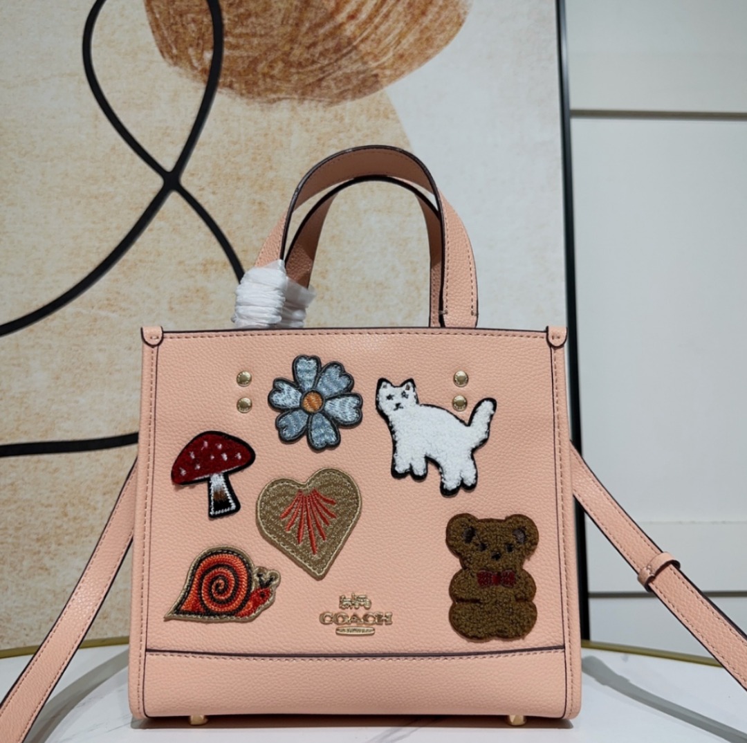 tas coach dempsey field tote limited collection bag, Barang Mewah, Tas ...