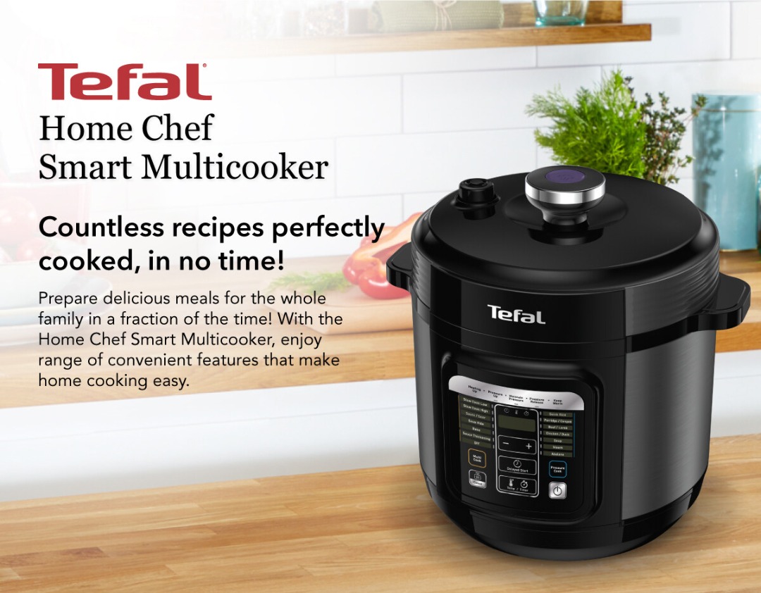 Tefal home chef smart outlet multicooker