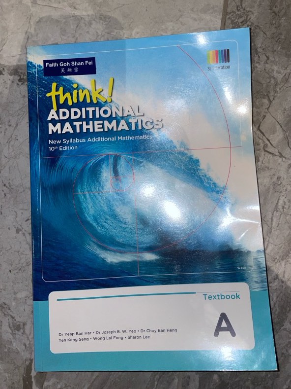 think! Additional Maths Textbook A, Hobbies & Toys, Books & Magazines ...