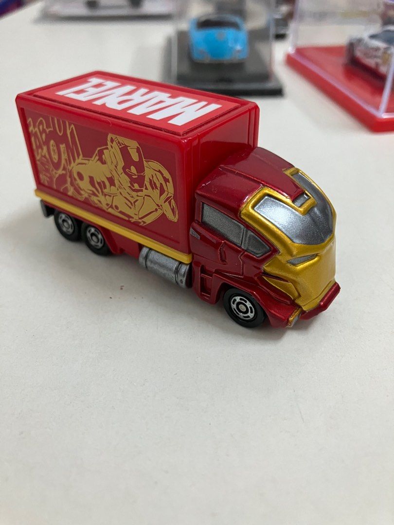Tomica Marvel Tune Evo Ironman Truck Masked Carry, Hobbies & Toys, Toys & Games on Carousell