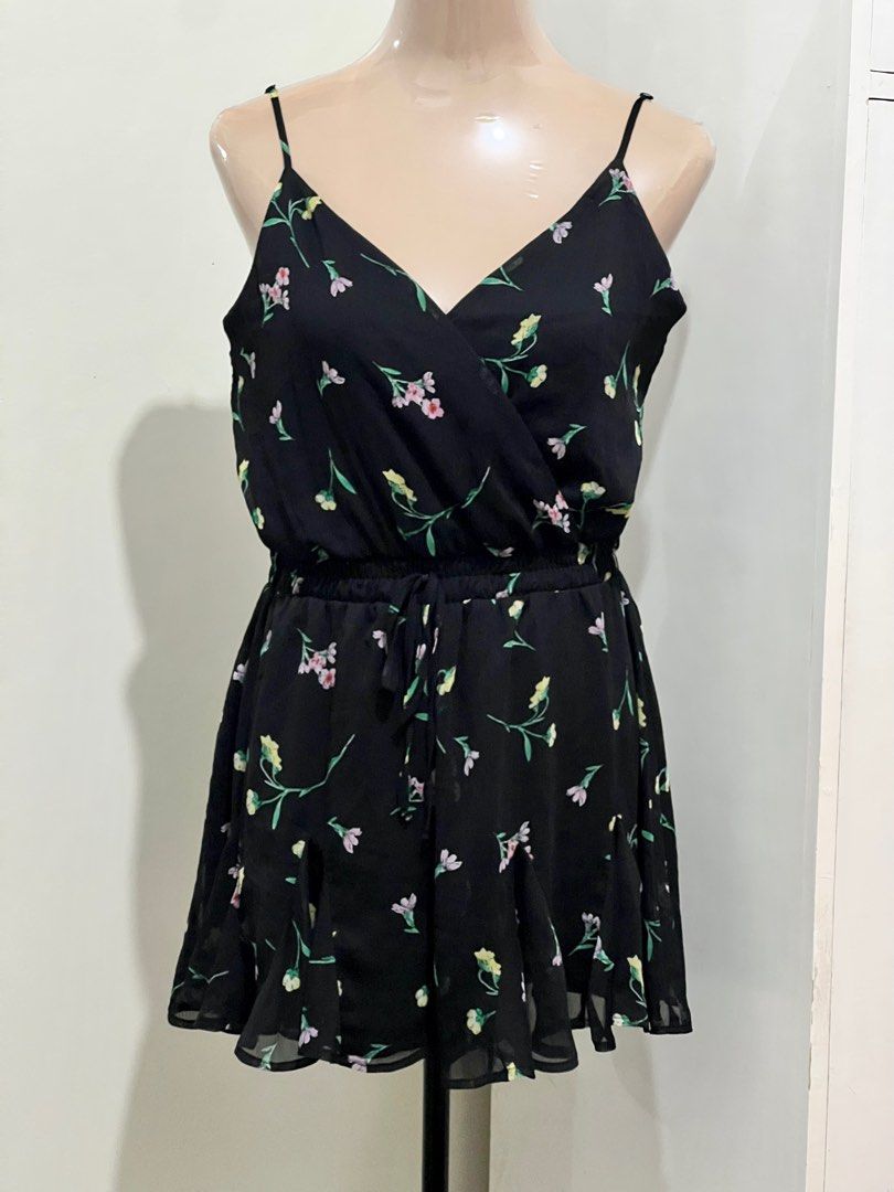 Trixxi Clothing Black Floral Sleeveless Mini Dress | Summer | Chiffon,  Women's Fashion, Dresses & Sets, Dresses on Carousell