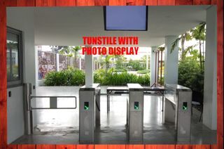 TURNSTILE tripod bridge type human barrier for entrance and exit RFID Access Control Gate Barrier school barrier