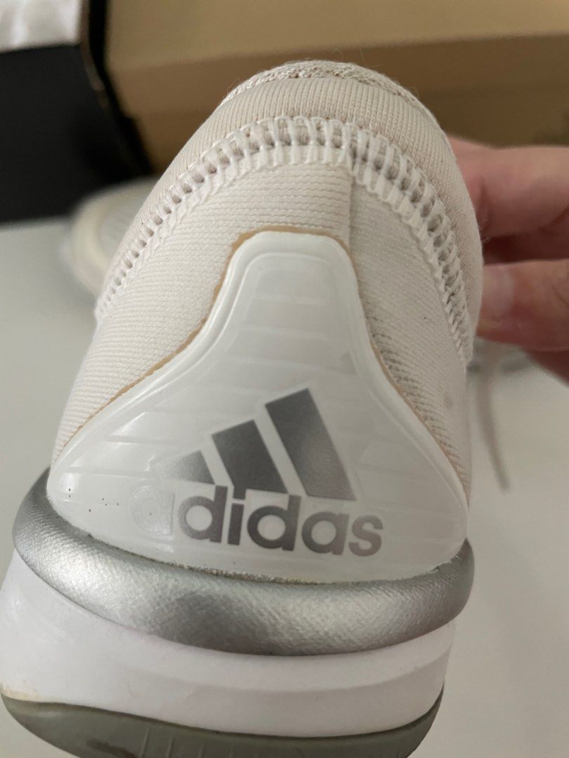 uk6.5 eu 40 adidas white sports shoes