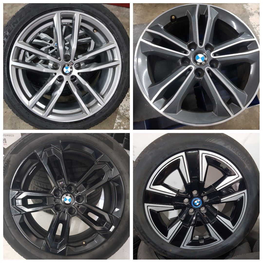Used 17 19 Original Bmw 5 112 Rims Tyres Car Accessories Tyres