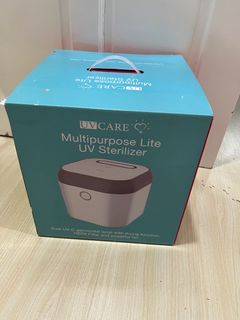 LAST PRICE!! UVCare Miltipurpose Steriliser & Dryer (with travelling case FREE) Dual UV-c germicidal lamp with drying option, HEPA Filter (includes 2 new) and powerful fan
