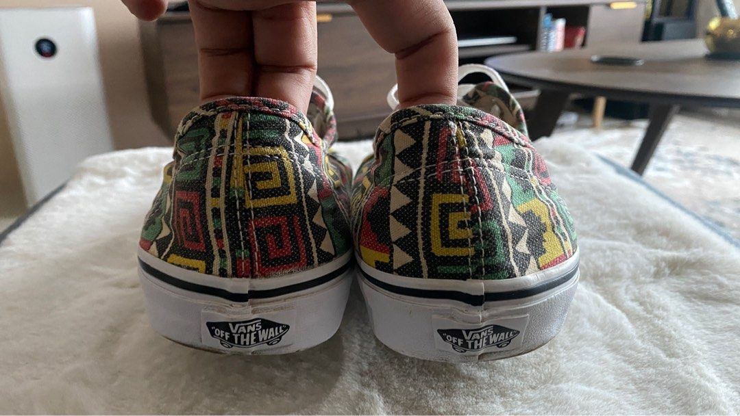 Vans Geometric Tribe Rasta Shoes