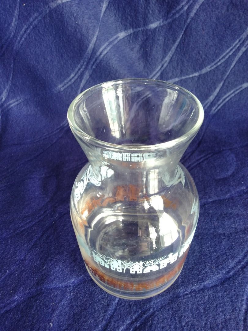 Vintage Water Decanter/ Juice Pourer/ Glass Vase, Furniture & Home