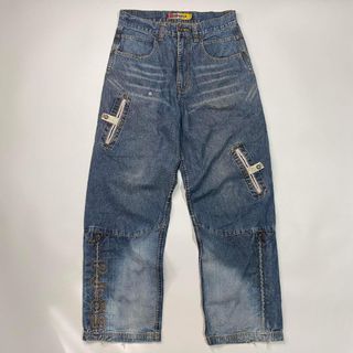 Vintage Y2k Baggy Paco NYC Jeans Selvedge Jeans