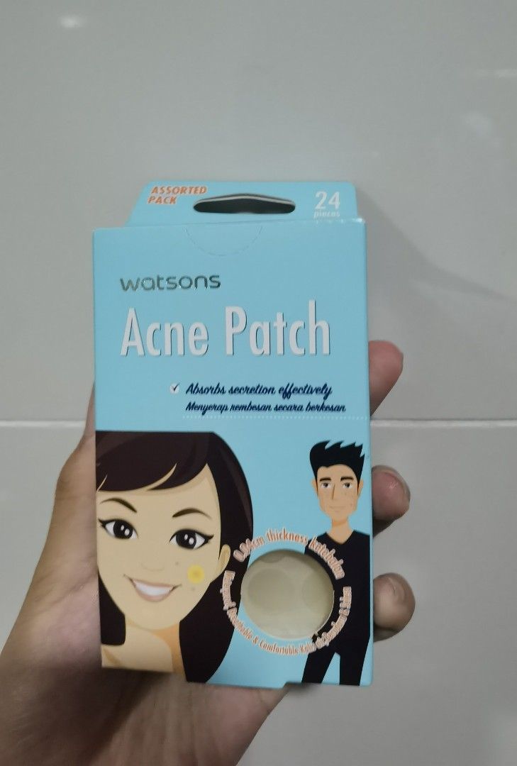 Watson acne patch (Category: Face Care) located in Singapore. Submitted by iamsellingeverythingnow (Listing ID 1268857713, Image 2). Description: Condition: Any purchase from my listings Will give other freebie! (e.g. cream, toner pad).
