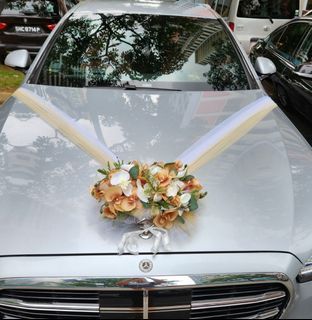 Wedding Car Flowers (Artificial)