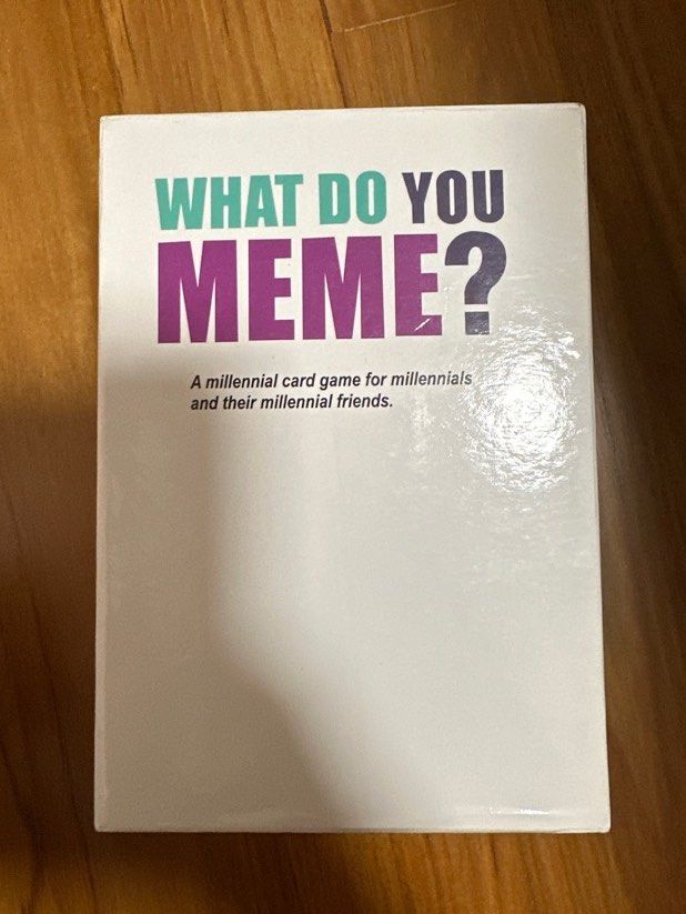 What do you Meme?: A Millennial Card Game For Millennials And Their  Millennial Friends - best deal on board games 