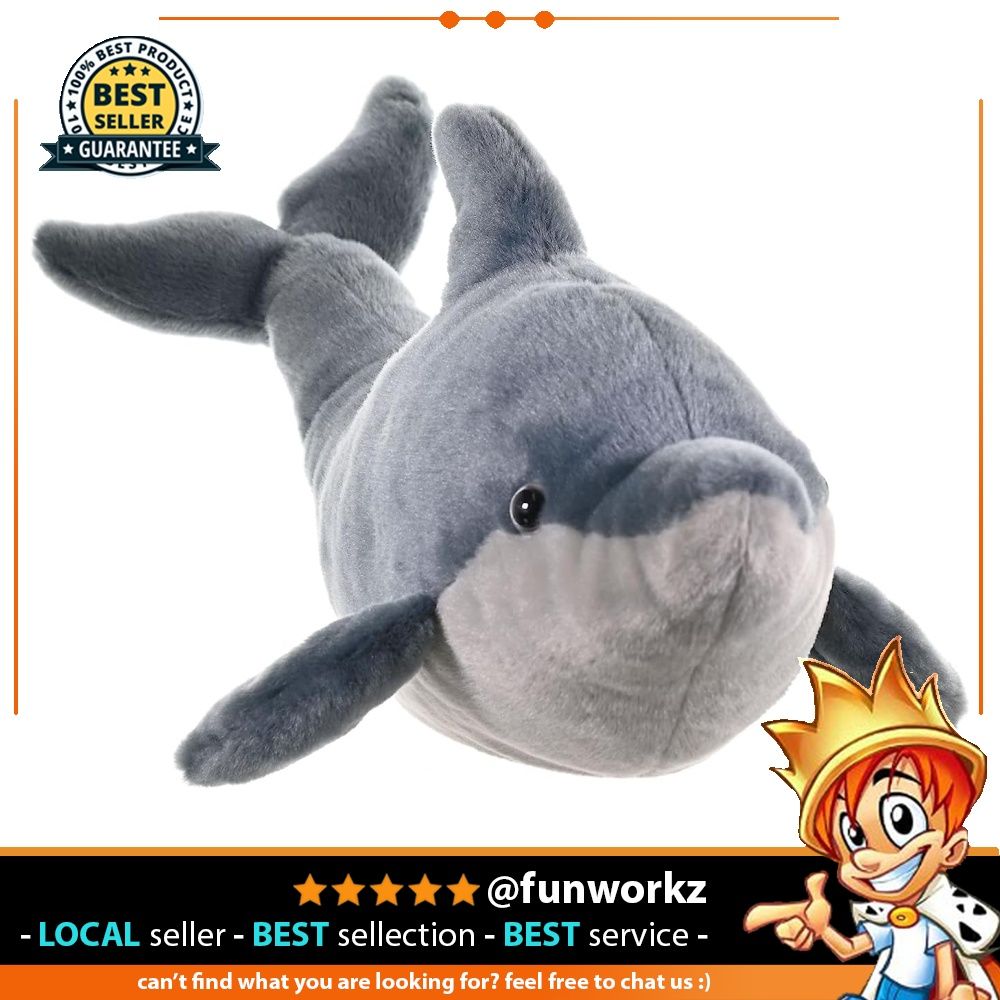 Wild Republic Dolphin Plush Stuffed Animal Plush Toy Gifts for