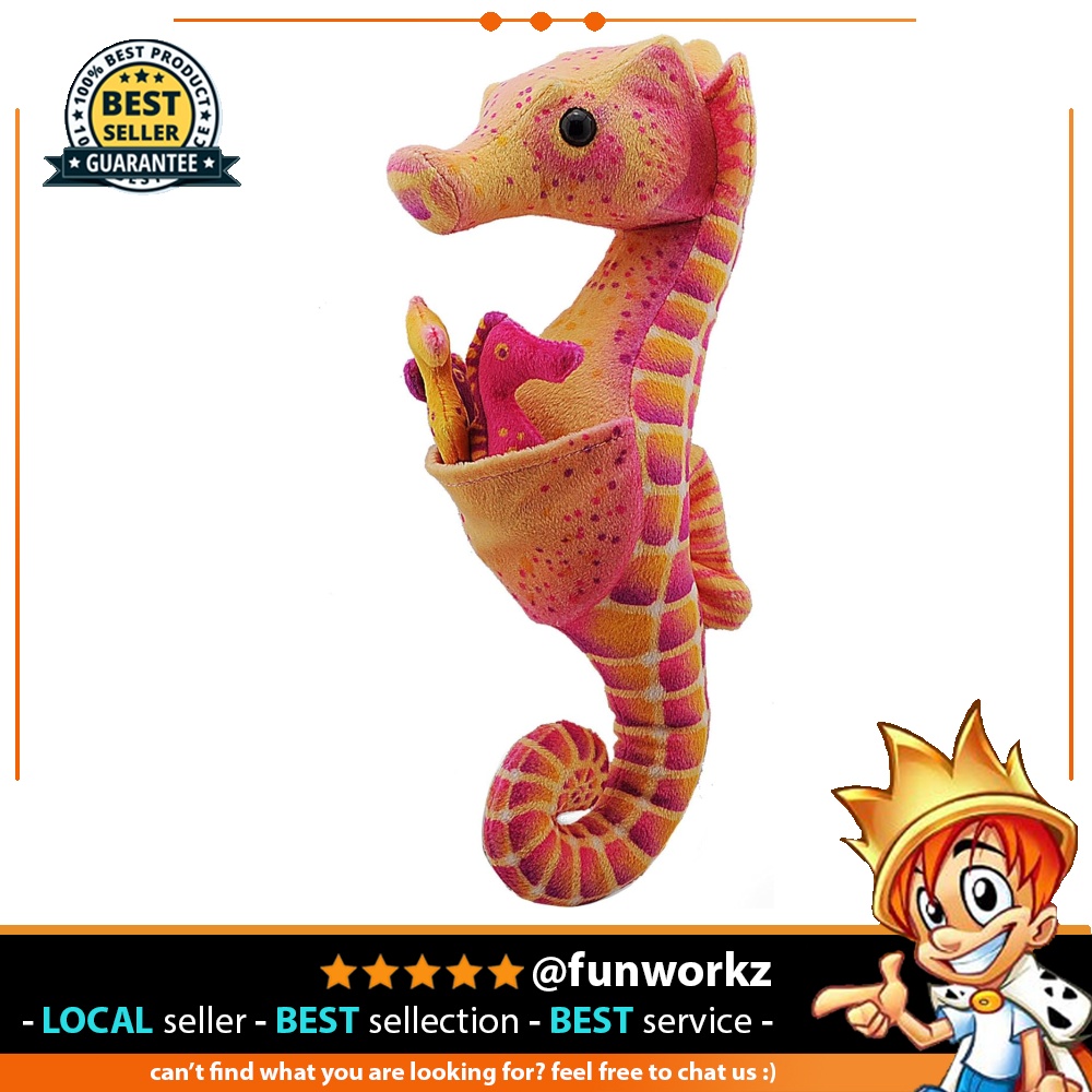 Wild Republic Seahorse Plush Stuffed Animal Plush Toy Gifts for