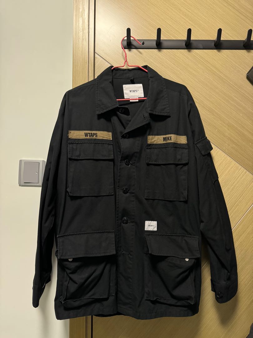 WTAPS JUNGLE LS 01 SHIRT BLACK Mサイズ 【公式通販】
