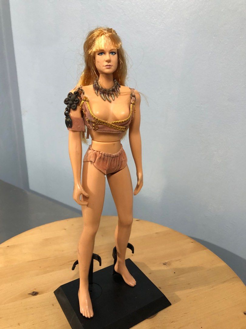 Figurine Xena - Gabrielle En Porcelaine Par Creative Licence (Édition Limitée 1541/3000, 1999)