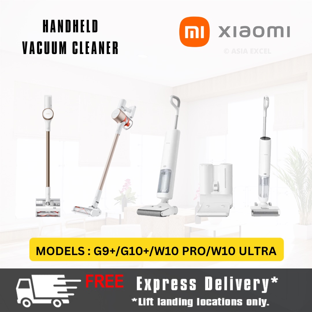 XIAOMI HANDHELD VACUUM STICK - MULTIPLE MODELS [G9 PLUS/G10 PLUS/W10  PRO/W10 ULTRA], TV & Home Appliances, Vacuum Cleaner & Housekeeping on  Carousell