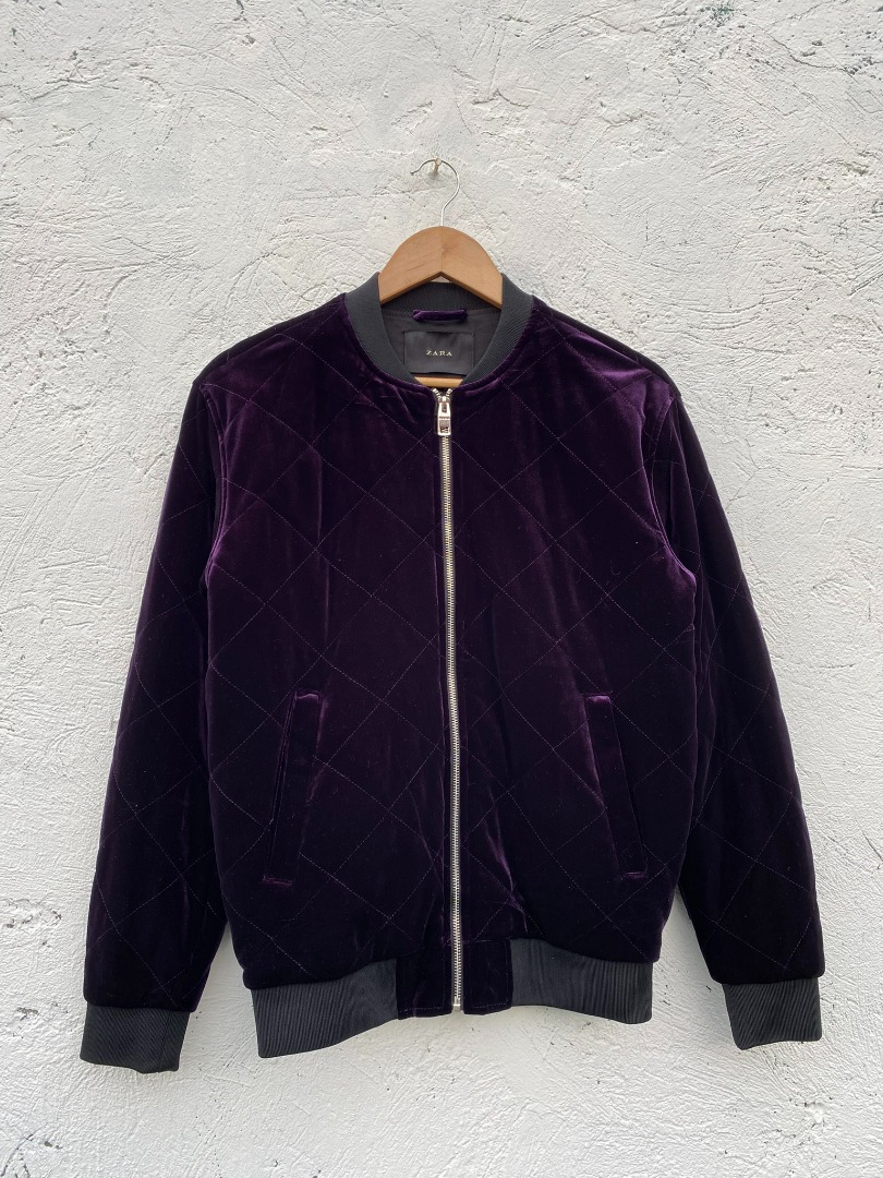 Velvet bomber discount jacket zara
