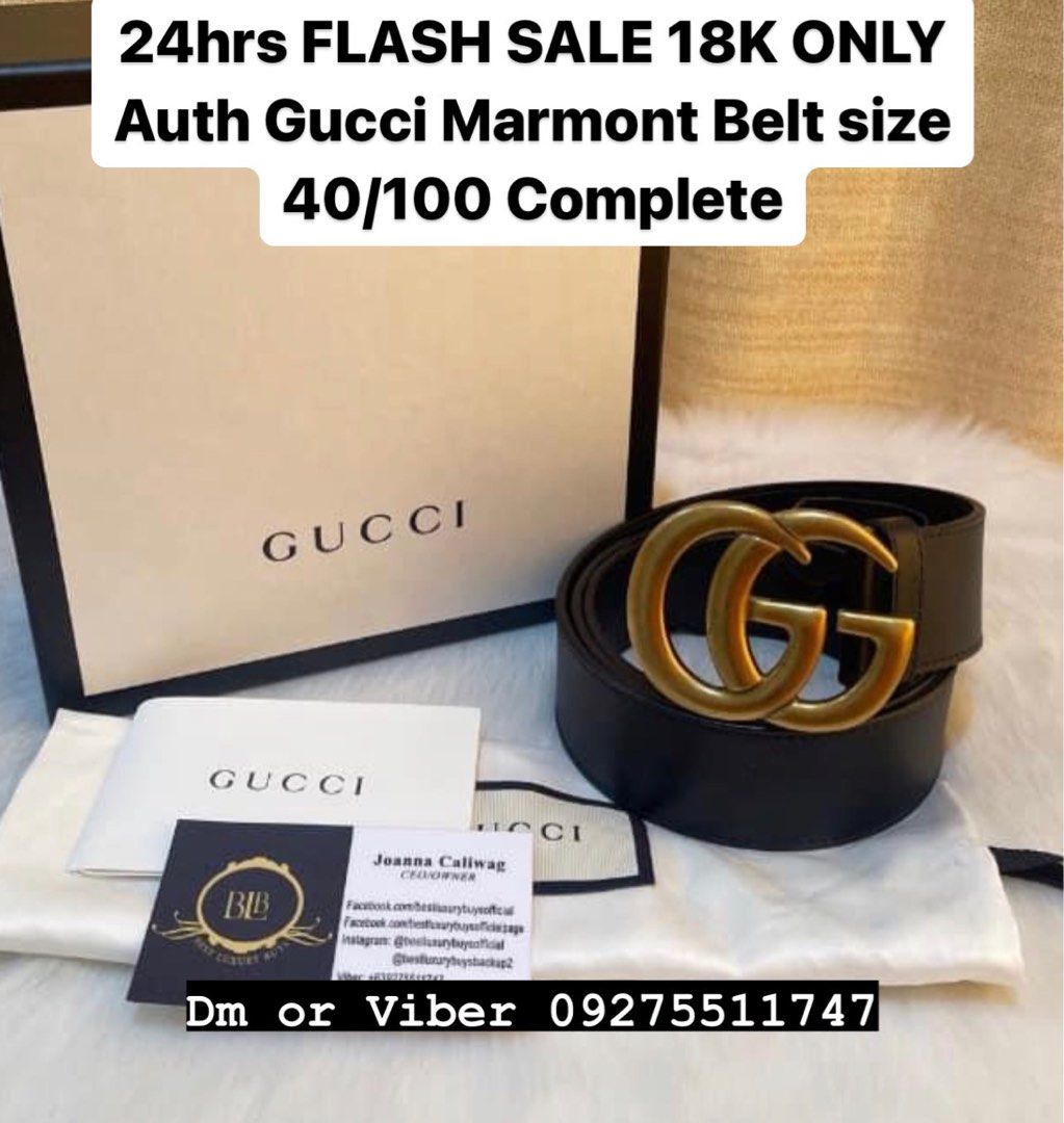 Gucci marmont belt sale discount