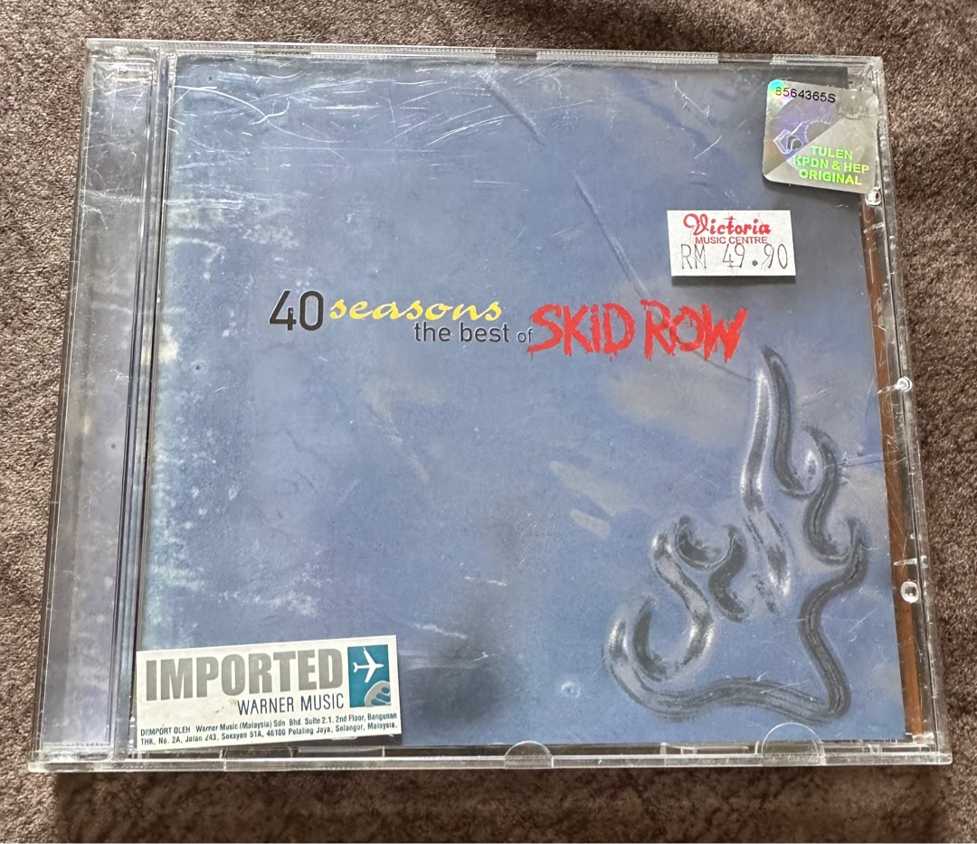 40 Seasons The Best of Skid Row, Hobbies & Toys, Music & Media, CDs