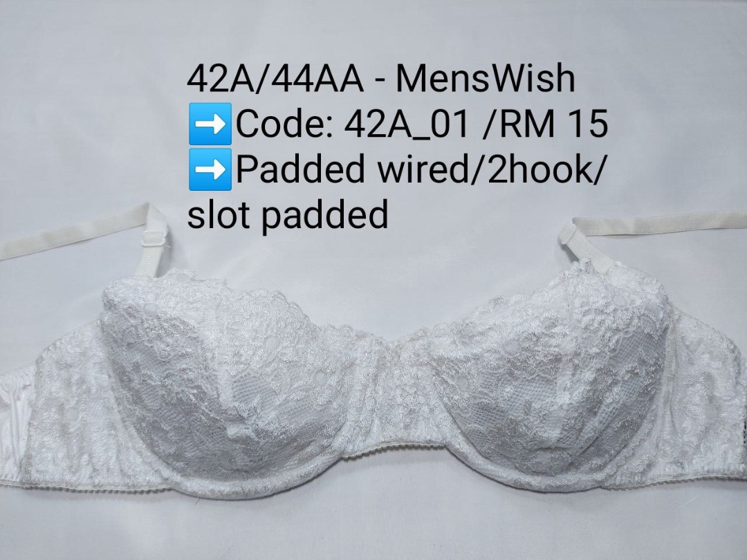 42A/44AA Code: 42A_01-10, Women's Fashion, New Undergarments & Loungewear  on Carousell