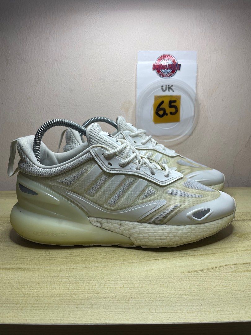 6.5UK ADIDAS ZX OFF WHITE