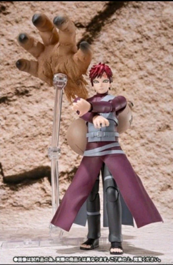 全新未拆魂商店限定S.H.Figuarts SHF 火影忍者我愛羅, 書籍、休閒與 