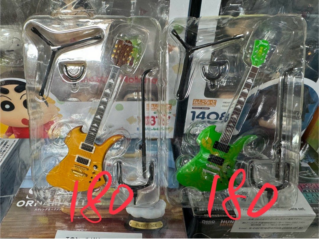 日版] 全新Xjapan Hide 1/8 guitar collection 盒玩hide 專用結