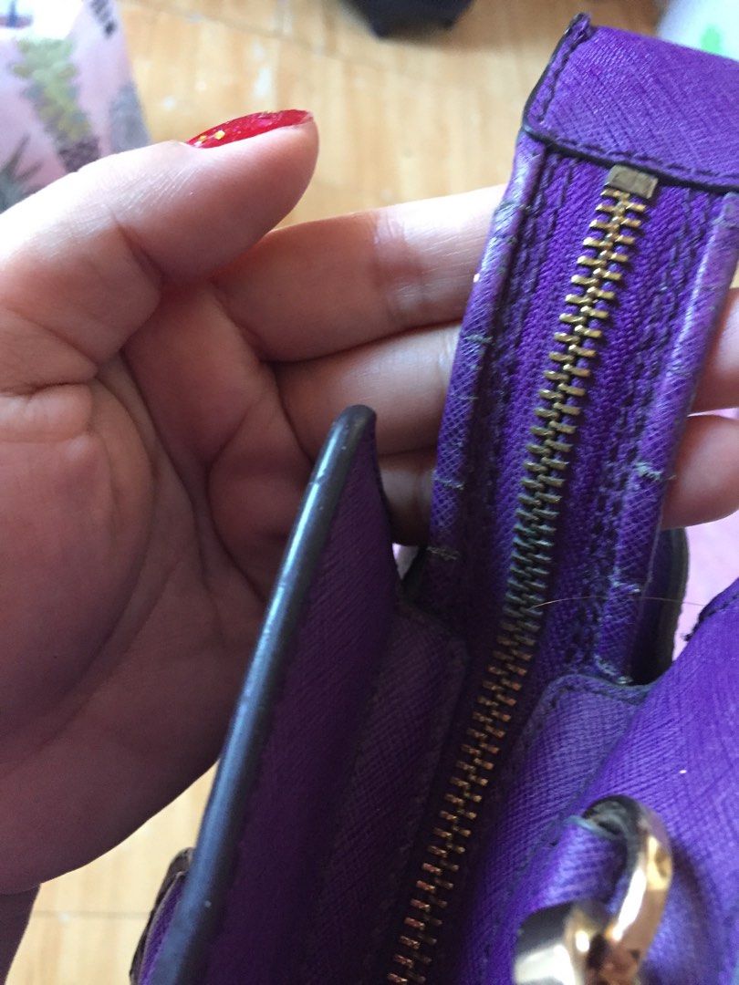 Mk bag online fake vs real