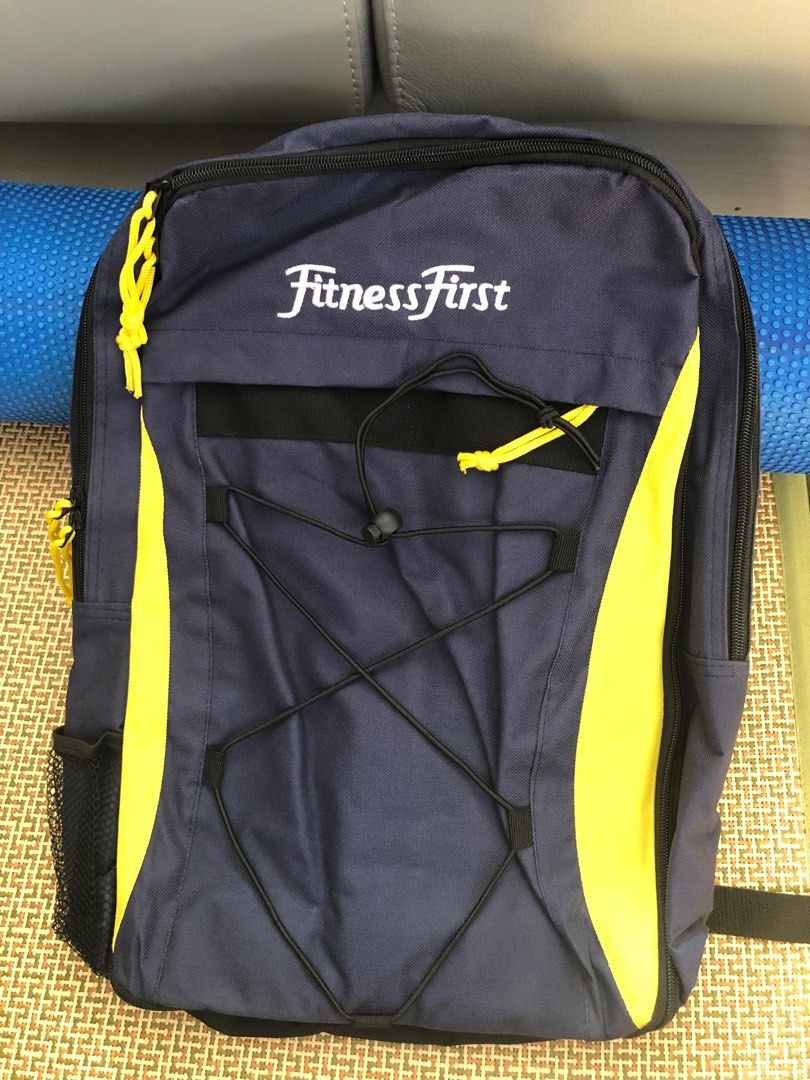 Fitness First backpack 46cm x 36cm x 13cm