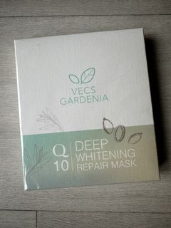 全新正貨 Vecs Gardenia 嘉丹妮爾 Deep Whitening Repair Mask Q10 淨香修復面膜