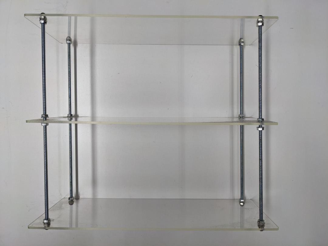 Acrylic Tabletop Display Shelf POPMART Figurine, Furniture & Home