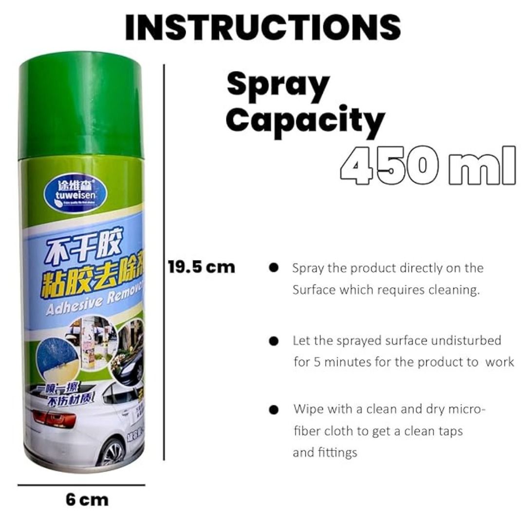 Car Sticker Remover Spray Multi-Purpose 500ml Car Wash Cleaning Adhesive  Remover Spray Quick Easy Adhesive Remover Glass Label - AliExpress
