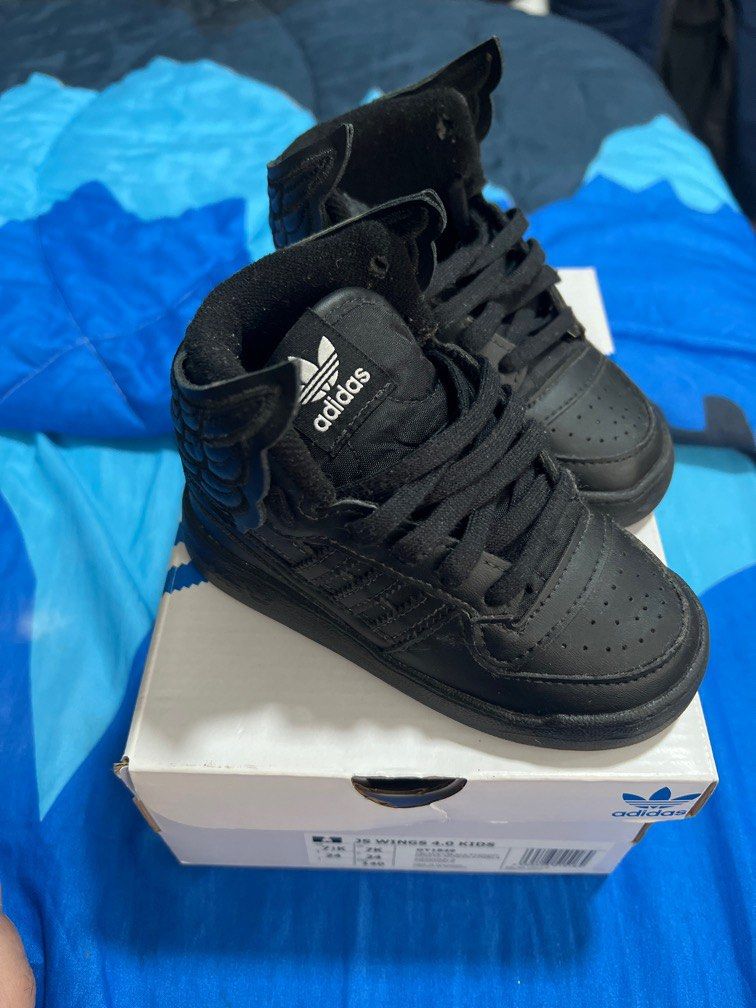 ADIDAS JEREMY SCOTT WINGS 4.0 KIDS BLACK