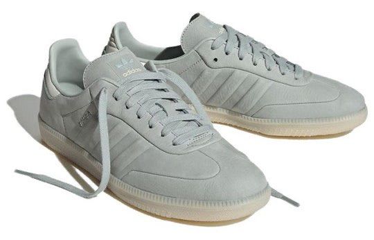 adidas gazelle silver green womens Adidas Samba LUX Grey Three Grey Three IG1372 – BM STORE ORIGINAL FOOTWEAR main image 1
