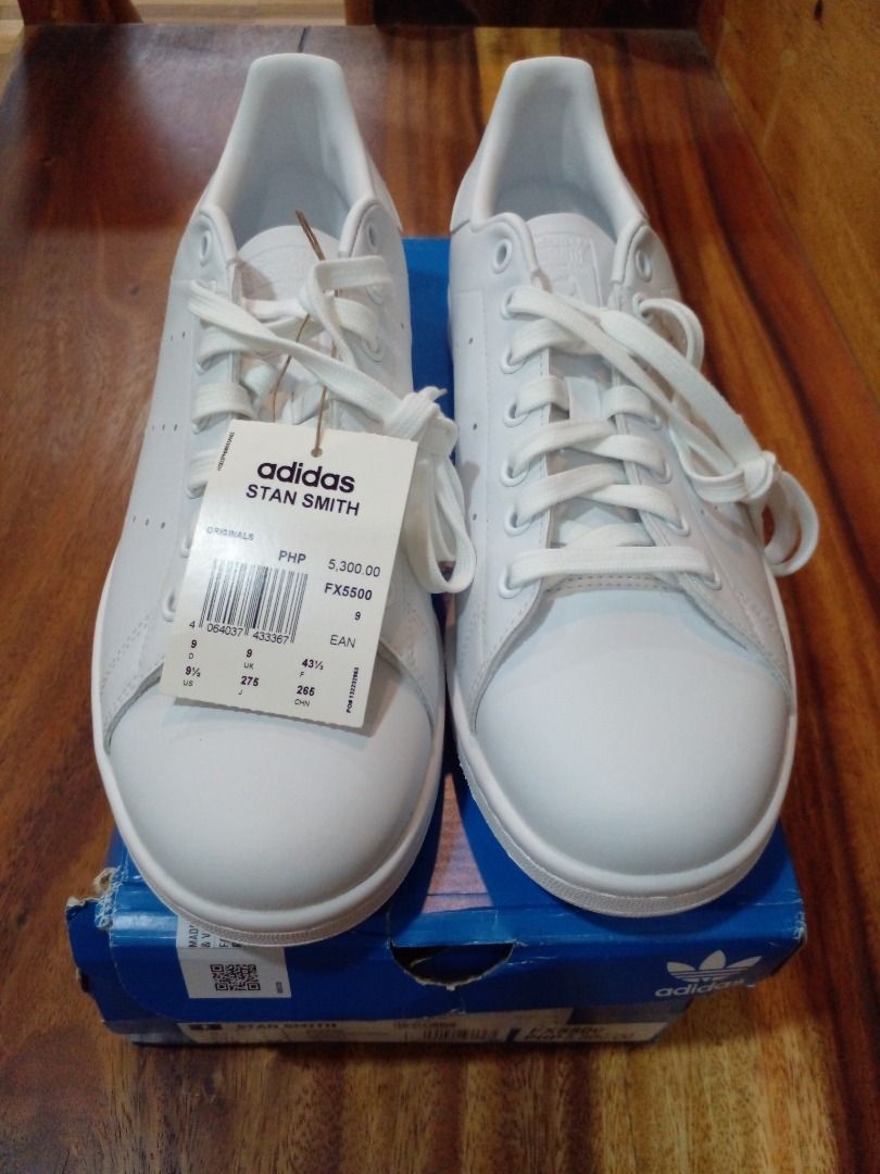 Adidas stan smith all white deals