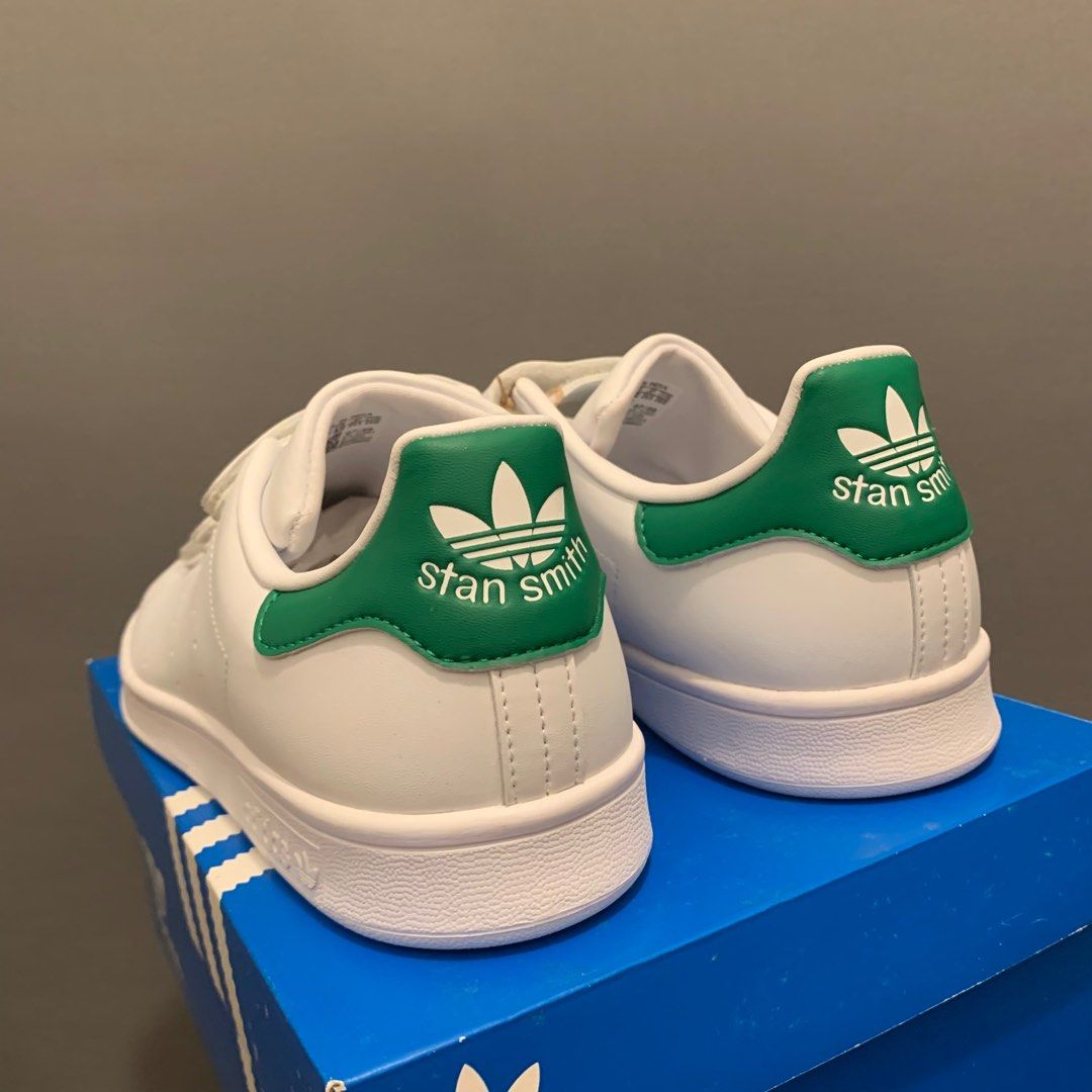 Adidas stan smith outlet cf white green