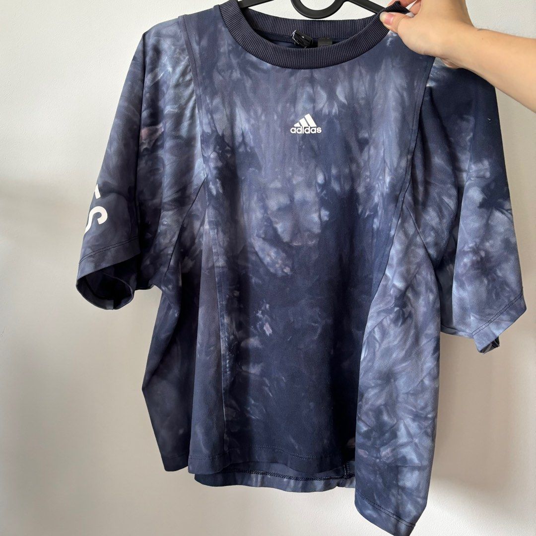 Adidas tie dye shirt womens discount
