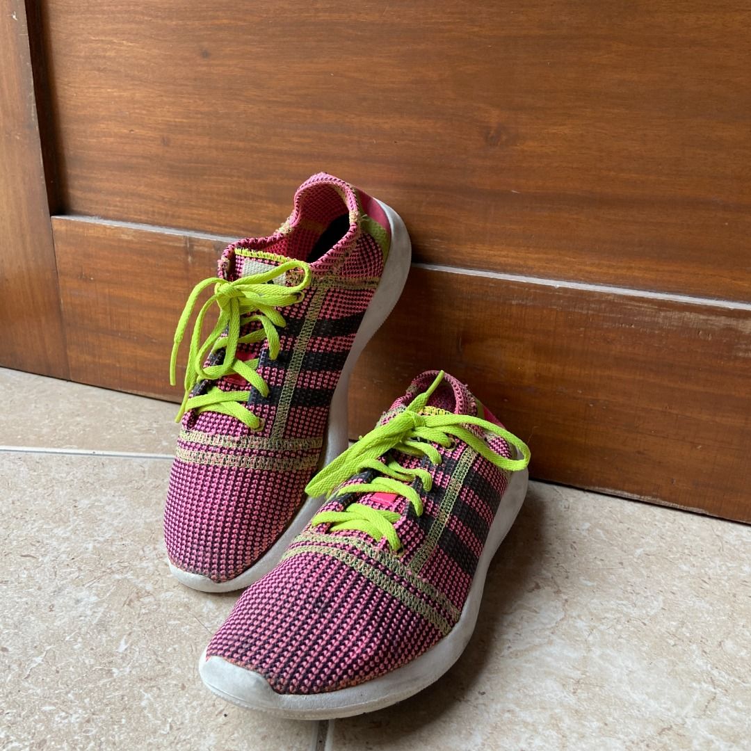 ADIDAS Women Element Refine Tricot Lightweight Mesh Multicolor Pink Running  Shoes, Women's Fashion, Footwear, Sneakers on Carousell