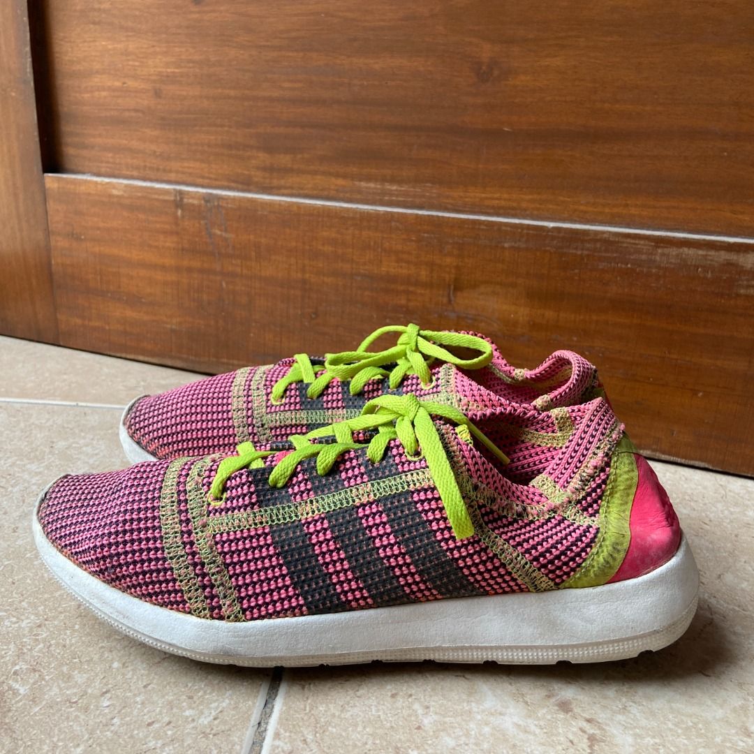 adidas gazelle silver green womens Adidas Element Refine Tricot-Rich Red
