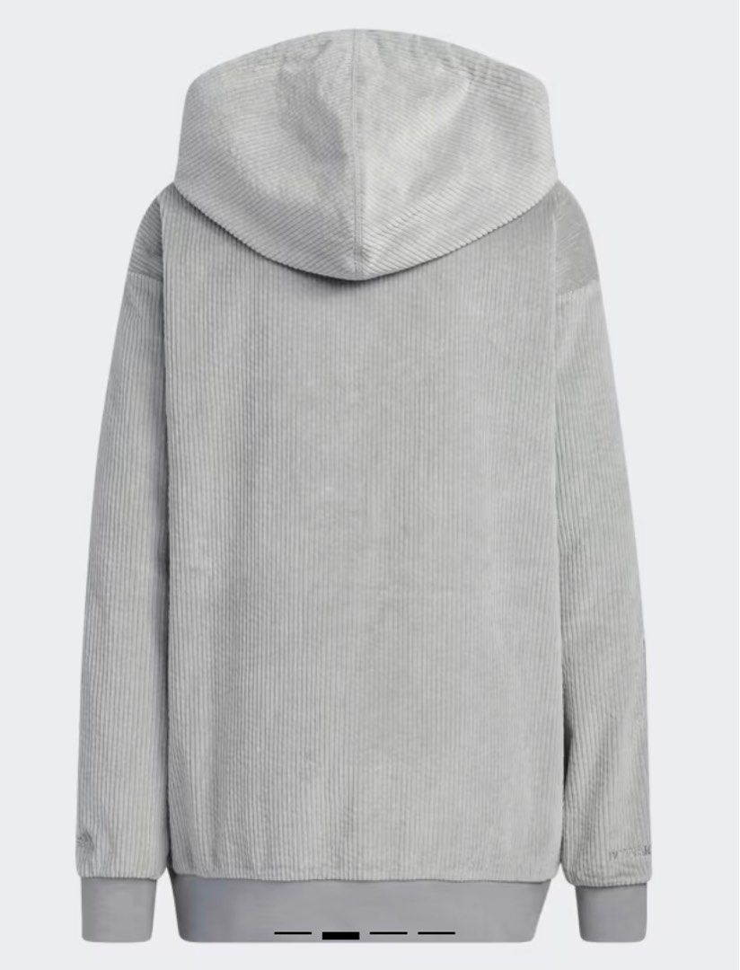 Adidas x Ivy Park Corduroy Hoodie Men s Fashion Coats Jackets