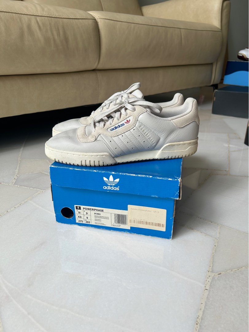 adidas Powerphase Grey One Men s Fashion Footwear Sneakers on