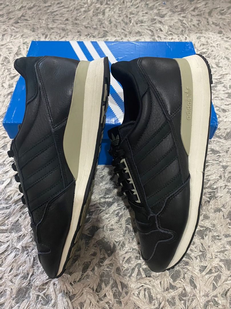 Adidas zx 500 top og black leather