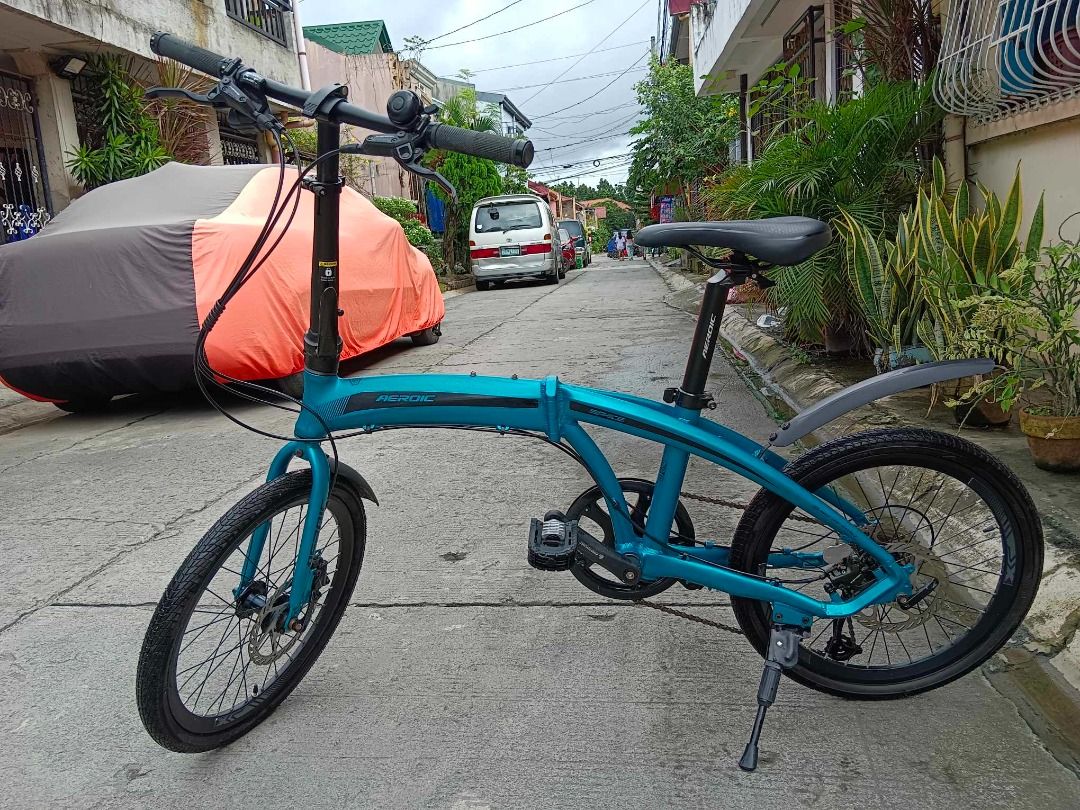 Aeroic space online folding bike