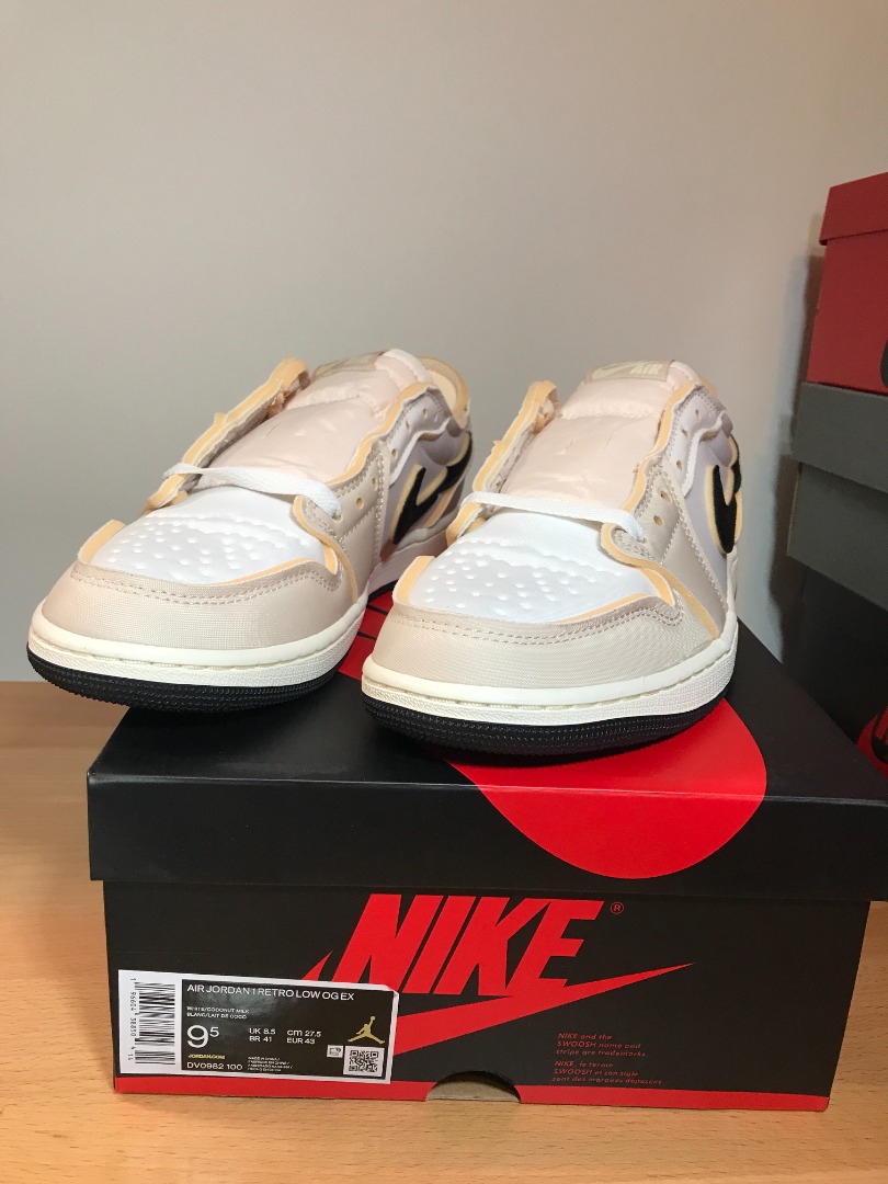 AIR JORDAN 1 LOW OG EX COCONUT MILK 全新 US9.5 and US10.5