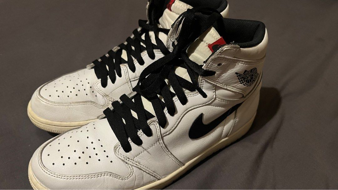 Air Jordan 1 Retro High OG Premium Yin Yang White Men s Fashion