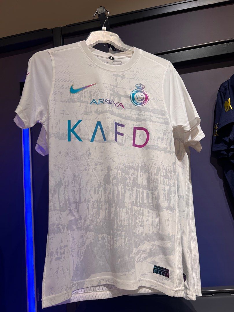 New Nike Al Nassr 3rd Kit Jersey Men s Fashion Tops Sets