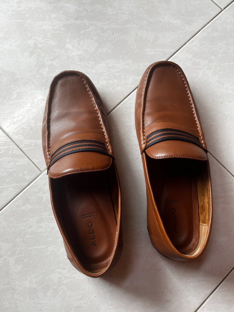 Aldo sales leather loafers