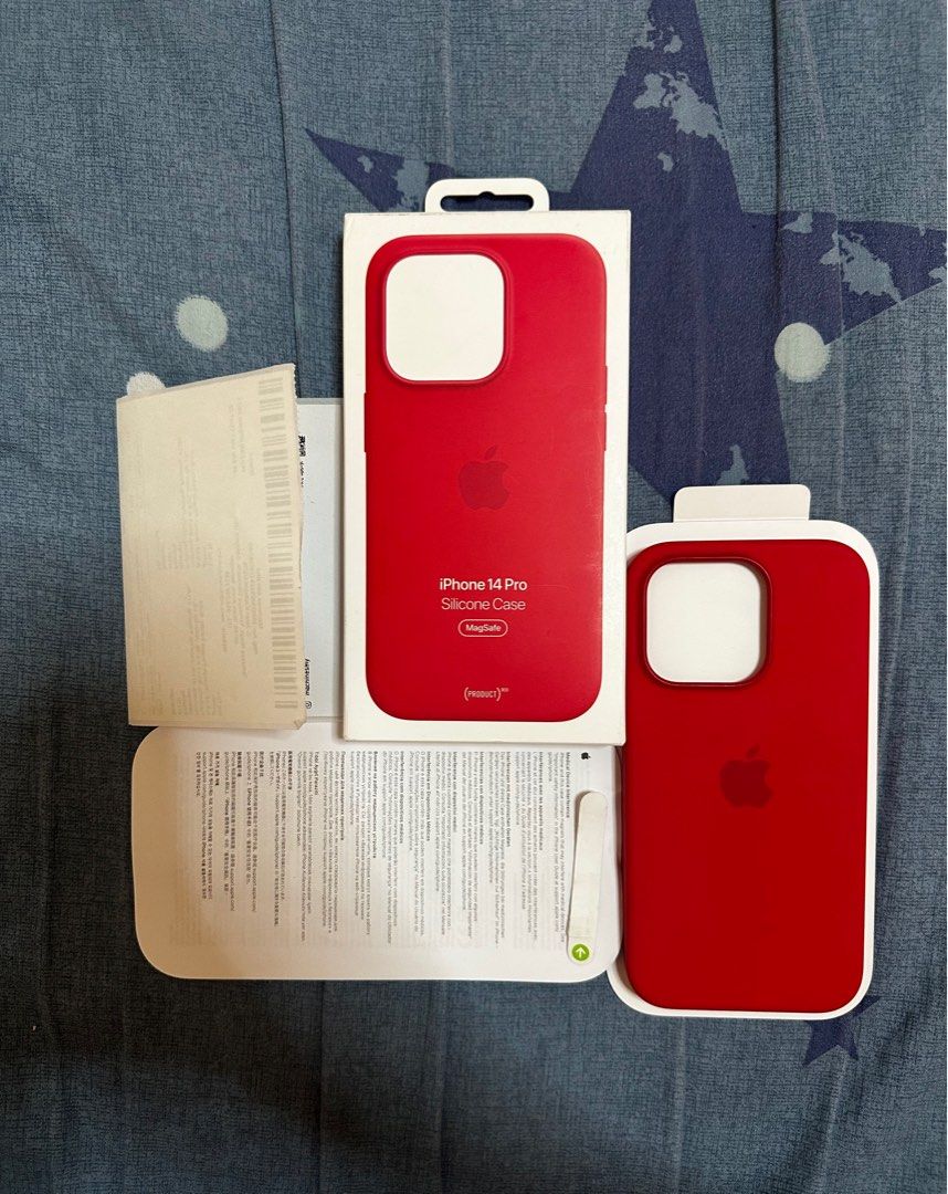 Apple iPhone 14 Pro Silicone Case Product Red Magsafe, Mobile Phones &  Gadgets, Mobile & Gadget Accessories, Cases & Covers on Carousell