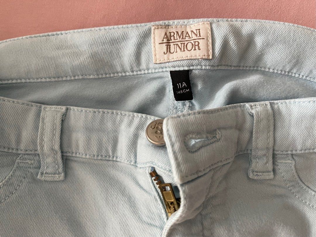 Armani pants Babies Kids Babies Kids Fashion on Carousell